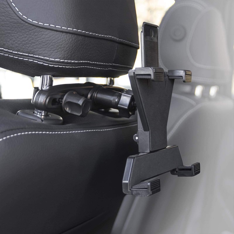 mobilefox® 360° Universal Headrest Mount Tablet Cradle Car Seat Mount