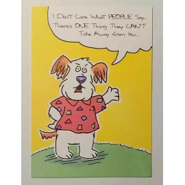 Majestic Gtreetings 1 Birthday Greeting Card/Envelope Humorous Dog Wrinkles Liver Spots Adult Senior