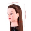 Hair Training Head, Heat Resistant Mannequin Wig Cosmetology Doll Head