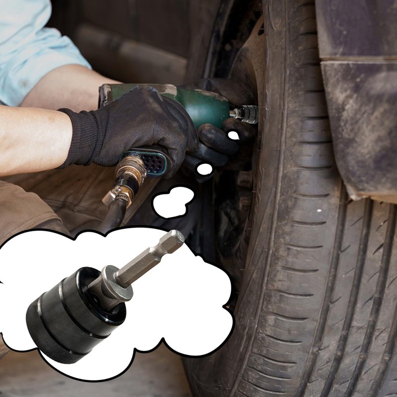 Car Jack Adapter - Alloy Jack Socket Adapter for Hand