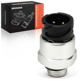 Frankberg Drucksensor Sensor Druckluftanlage 3-polig Kompatibel mit Iveco Eurocargo 1991-2024 Stralis 2002-2019 Trakker D.a.f LF45 LF55 CF65 CF85 Replace# 504255336,1652528
