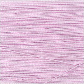 Rico Design Lace Yarn - 5g 98m 100% Cotton Pink Crochet Yarn for Handkerchiefs