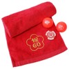 [60th Birthday Celebration] 60th Birthday Gift Set/Imabari Scarf Towel x