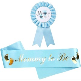Mummy To Be Sash and Badge, Mum To Be Sash, Baby Shower Sash Mother To Be Decoration, Mum to be Gifts Party Accessories for Her (mommy)