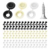 90pcs Number Plate Nuts 90pcs Screws License Plate Fasteners License