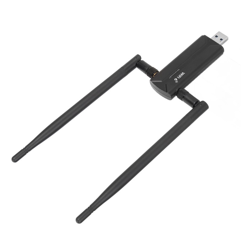 USB 3.0 WiFi6E AX5400M WiFi Adapter 802.11AX Triple Band 6GHz