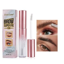 Gel transparente para cejas, resistente al agua, Gel de fijación de cejas de larga duración, líquido para estilizar cejas, potenciador de cejas para levantar y congelar