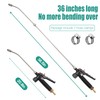 36 Inches Replacement Sprayer Wand,Adjustable Universal Sprayer Wand with 3/8"