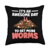 Composter Bin Vermicomposting Bin Worm Composting Worm Farm Throw Pillow