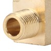 Aramox 1000 PSI Brass Solid Pipe T-Interface Car Street Pipe