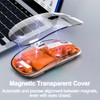 Wireless Mouse Bluetooth LED Clear Slim Silent Bluetooth Mouse 2.4G