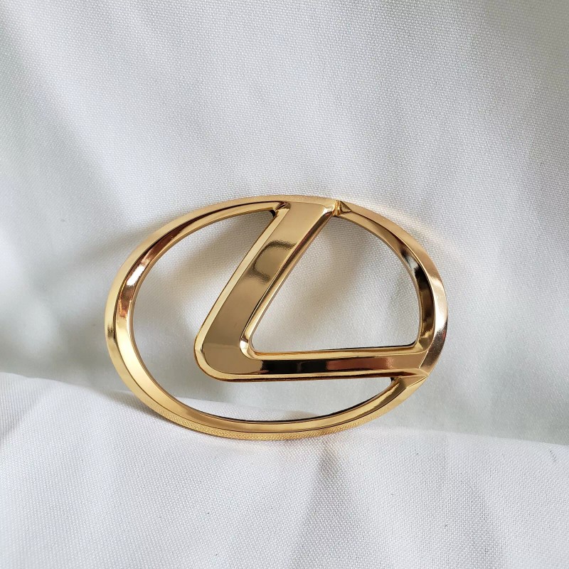 Lexus Gold Emblem (3.75" x 2.75")