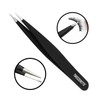 Tweezerette Fine Point + Slant Tweezers Ideal for Removing Splinters,