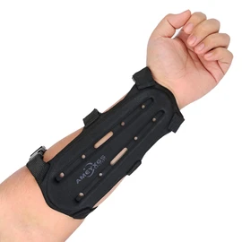 POEARCUS Archery Arm Guard - Lightweight Forearm Guard EVA Foam Stuffing, Vented Design, Forearm Guard with Full Coverage & Total Protection with Quick-Release Buckles