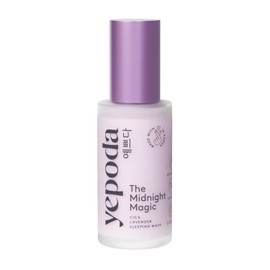 Yepoda The Midnight Magic. Overnight, Hydrating & Rejuvenating Sleeping Mask, Nourishing Cica & Lavender Formula, Vegan Korean Night Moisturizer for All Skin Types, 50ml