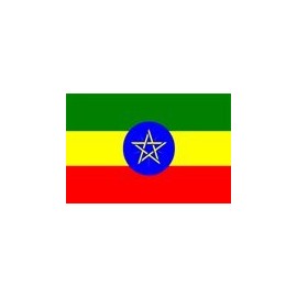 Ethiopia Flag, 5' x 8', Outdoor, Nylon