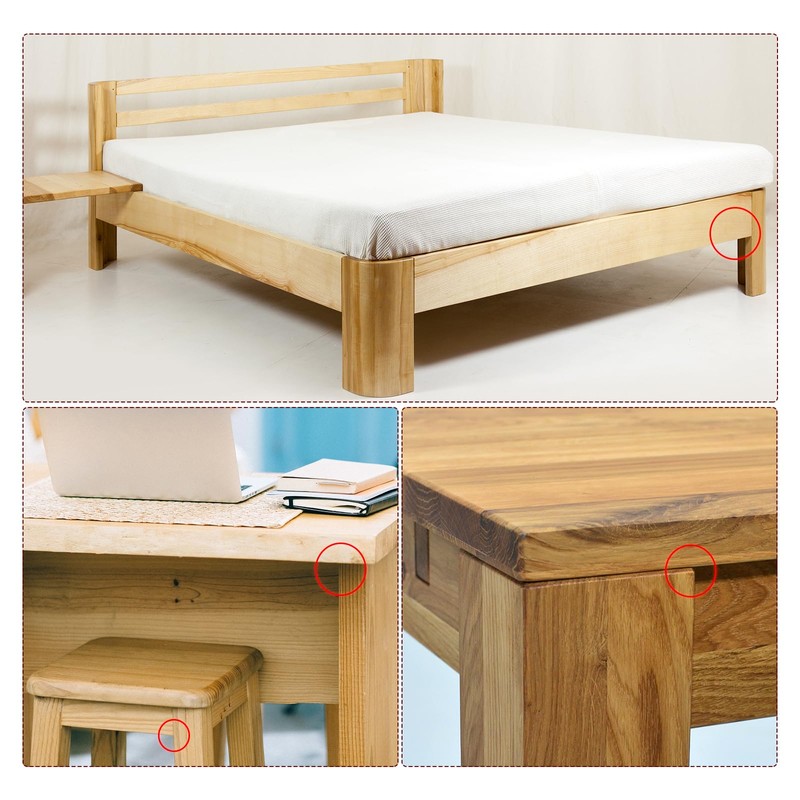 uxcell 12Pcs Angle Corner Brackets, 65x19x65mm Cold Rolled Steel Braces