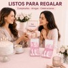 6 Kits de Brochas de Maquillaje para Regalo con Espejo,