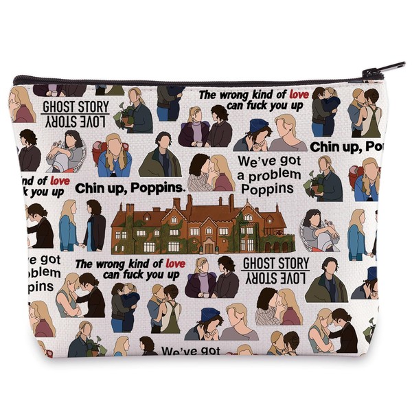 BWWKTOP Bly Manor Cosmetic Makeup Bag Dani Fans Inspired Gifts