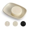 ZIVONA Ceramic Soap Dish for Bathroom, Bar Soap Holder with