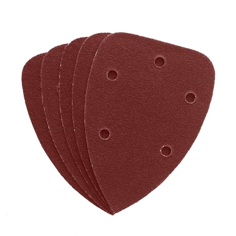 DEKTON DT80766 5Piece Medium 80 Grit Paper Backing Orbital Sander