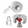 Water Spigot Lock with Padlock, Faucet Locks Outdoor Made of