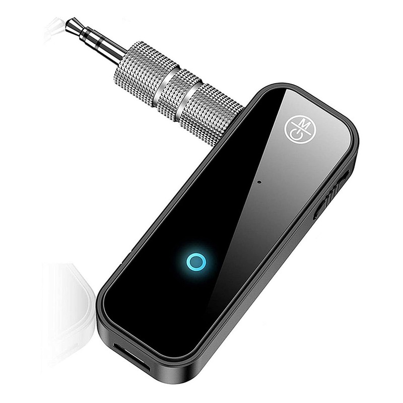 Bluetooth 5.0 Receiver 3.5mm Interface 2 in 1 AUX Adapter