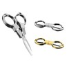 SHULLIN 2 Pcs Portable Glasses Scissors, Ultra Small, Folding Scissors,