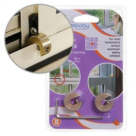 Strong Window Sash Lock for Balcony Frames (2-Pack) Safety
