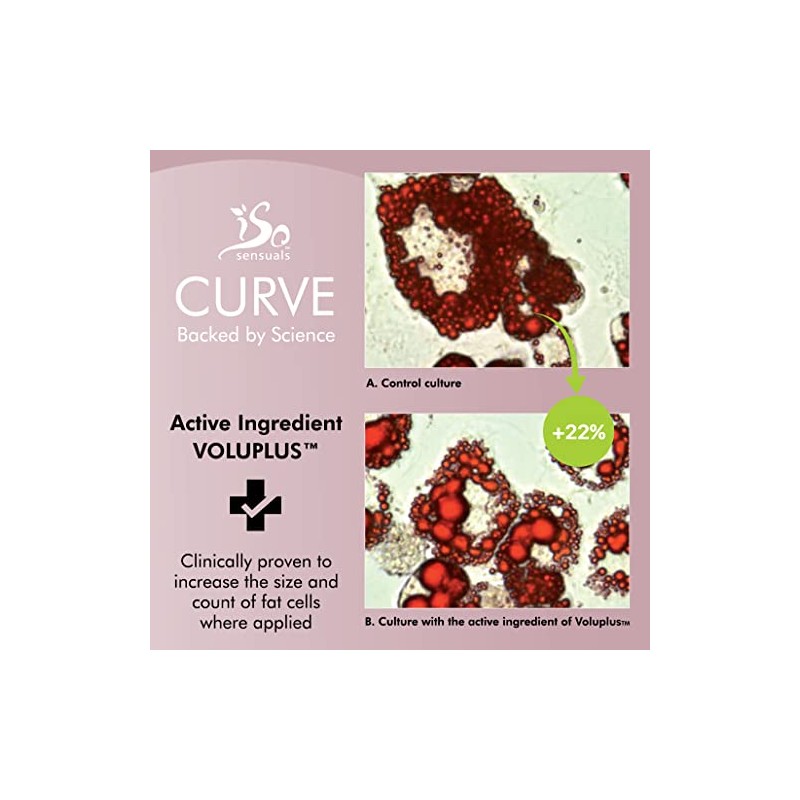 IsoSensuals CURVE | Butt Enhancement Cream - 1 Bottle by