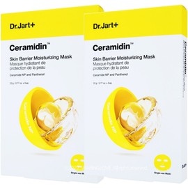 Dr. Jart+ Ceramidin Skin Barrier Moisturizing Mask 2 boxes (22g x 10ea) / 닥터자르트 세라마이딘 스킨 베리어 모이스처라이징 마스크 2박스(22g x 10ea)