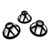 Reef-Safe Coral Frag Plug Stand – Black, 50mm Diameter, Holds