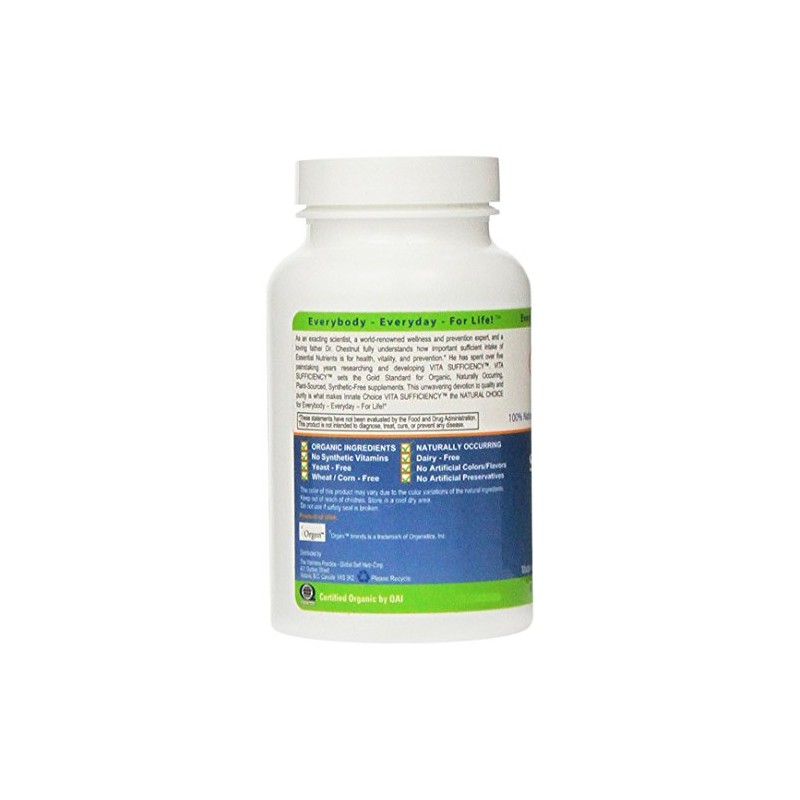 Innate Choice Vita Sufficiency, 60 vegetarian capsules