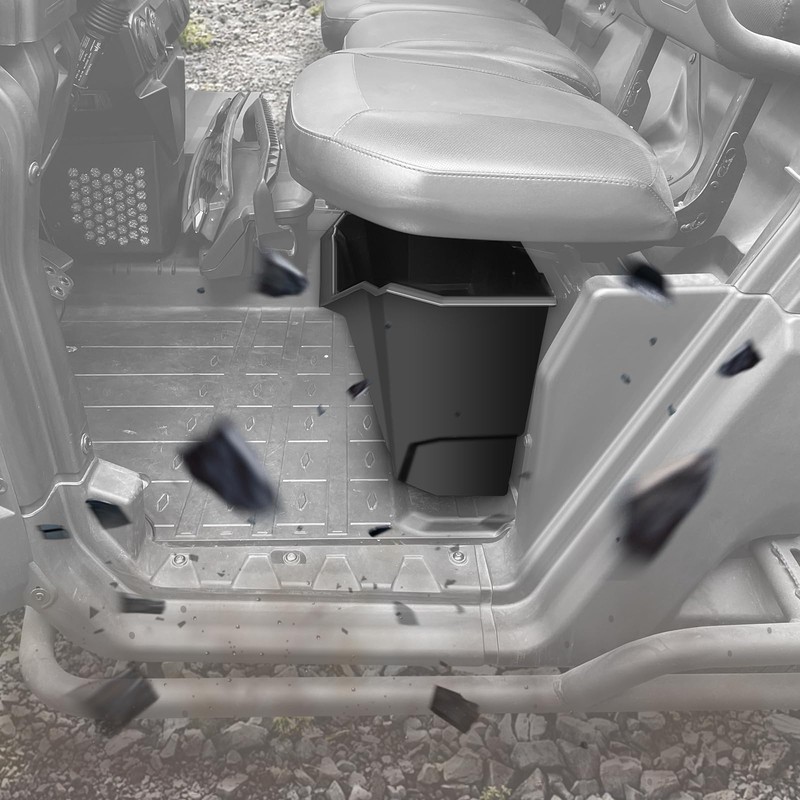 XUTVOTOR Can Am Defender Underseat Storage Bin, Driver Underseat Storage