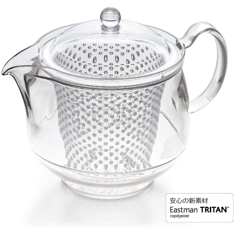 Akebono Sangyo TW-3733 Clear Teapot, 25.7 fl oz (730 ml),