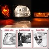HECASA Headlight w/Bulbs Corner&Turn Signal Light Compatible with 2001-2004 Toyota