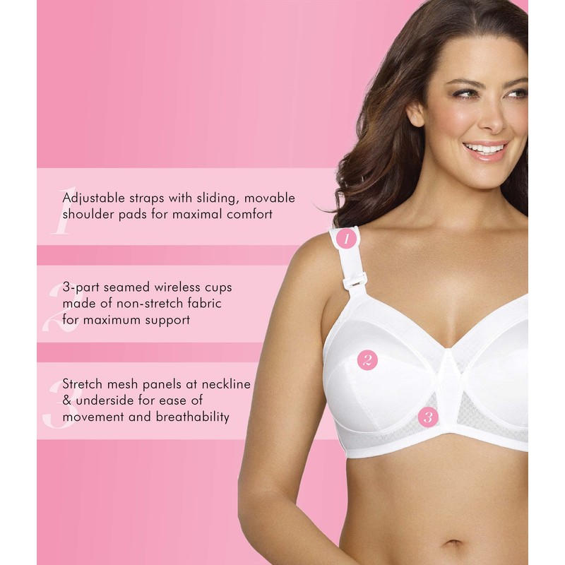 Exquisite Form FULLY Original Full-Coverage Bra, Wirefree #5100532