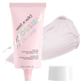 Primer Facial Niacinamida y Ácido Hialurónico Prebase de Maquillaje sin Silicona, Hidratación Intensa, Acabado Mate, Minimiza Poros y Líneas, Vegano, Cruelty-Free Niacinamida Wet n Wild Impossible Prime Focus 25 ml