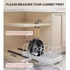 Lozovin Pull Out Pots and Pans Organizer Under Cabinet, Sliding