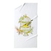 CafePress Yellow Bird and Cage 30"x60" Absorbent Cotton Back, Soft