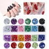 5600 pezzi di strass per nail art, 36 colori con