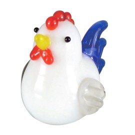 フォーカート かわいい手作り ガラス細工 干支 招福 酉 CKK289