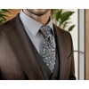[S&W SHLAX&WING] Men's Necktie 160cm Extra Long Blue Red Orange