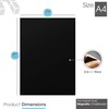 TMS Magnetic Whiteboard for Fridge | Kitchen White Board with