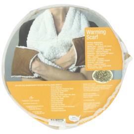 Herbal Concepts Warming Scarf, Faux Suede and Faux Shearling