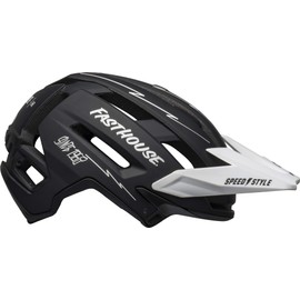 Bell Super Air MIPS Adult Mountain Bike Helmet - Fasthouse Matte Black/White (2022), Large (58-62 cm)