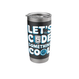 Coding for Kids Fun Programming and Robotics Designs Stainless Steel Insulated Tumbler