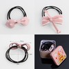 Hair Ties Set Knotted Bow Scrunchie Rubber Bands Cute Fashionable