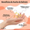ACEITE DE SALMON NORUEGO OMEGA 3. 1 Frasco con 90