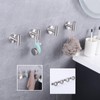 GERZWY Bath Towel Hook SUS 304 Stainless Steel Coat/Robe Clothes
